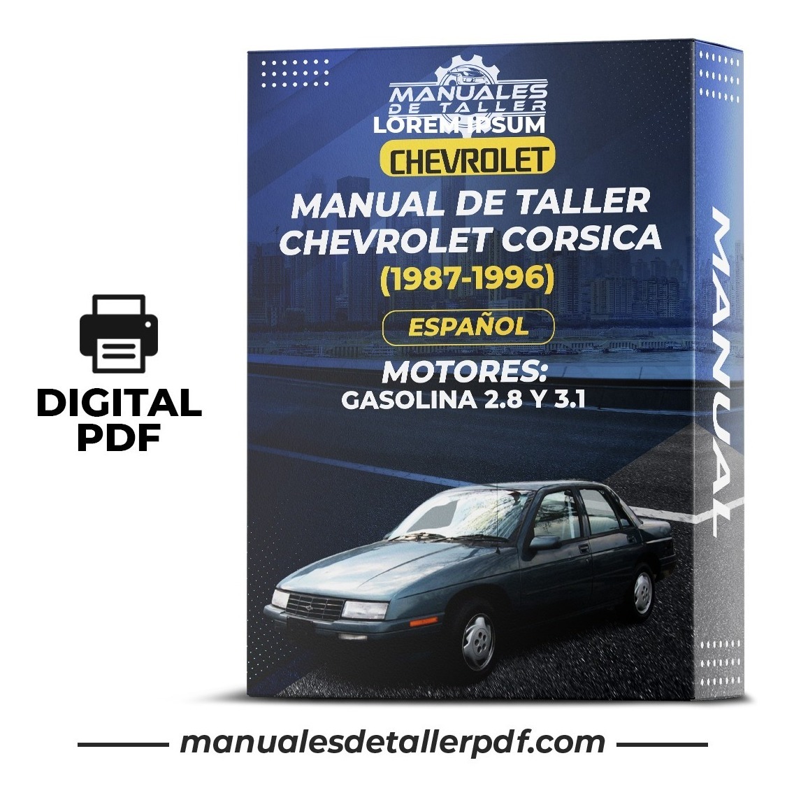 D_600692-MLC50668195060_072022-F.jpg Manual De Taller Chevrolet Corsica (1987-1996) Español - Image 1
