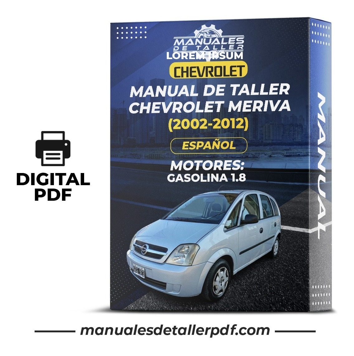 D_602304-MLC50668285171_072022-F.jpg Manual De Taller Chevrolet Meriva (2002-2012) Español - Image 1