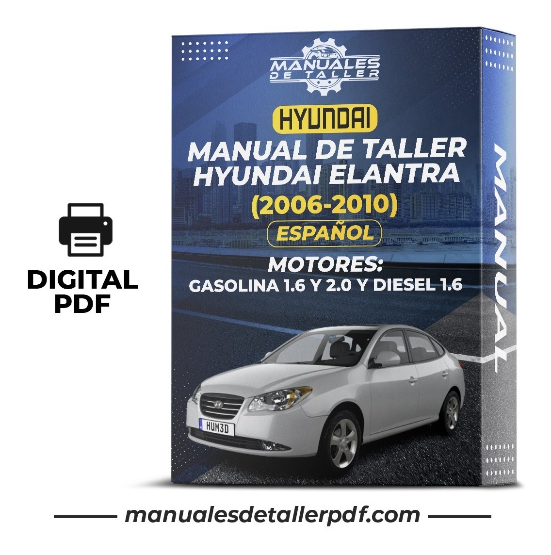 D_604333-MLC50773916794_072022-F.jpg Manual De Taller Hyundai Elantra (2006-2010) Español - Image 1