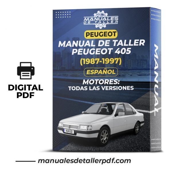 Manual De Taller Peugeot 405 (1987-1997) Español