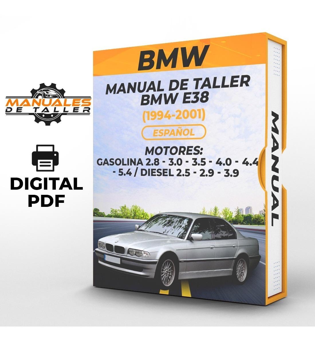 D_615287-MLC50932666807_072022-F.jpg Manual De Taller Bmw E38 (1994-2001) En Español - Image 1