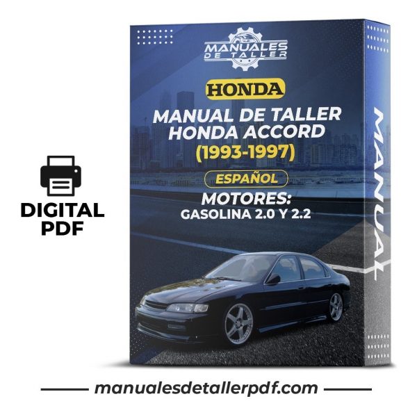 Manual De Taller Honda Accord (1993-1997) Español