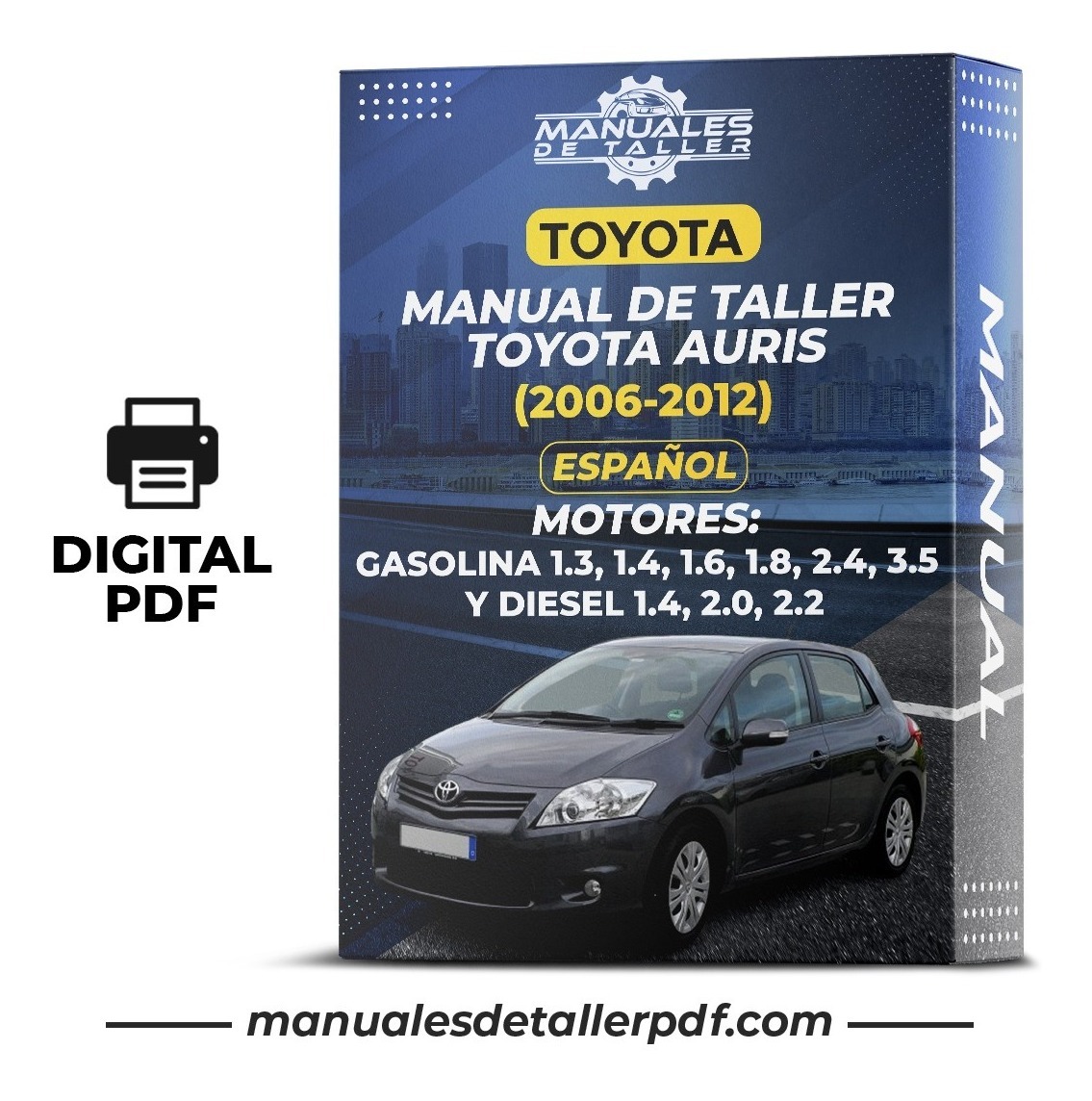 D_622553-MLC50716563327_072022-F.jpg Manual De Taller Toyota Auris (2006-2012) Espa?ol - Image 1