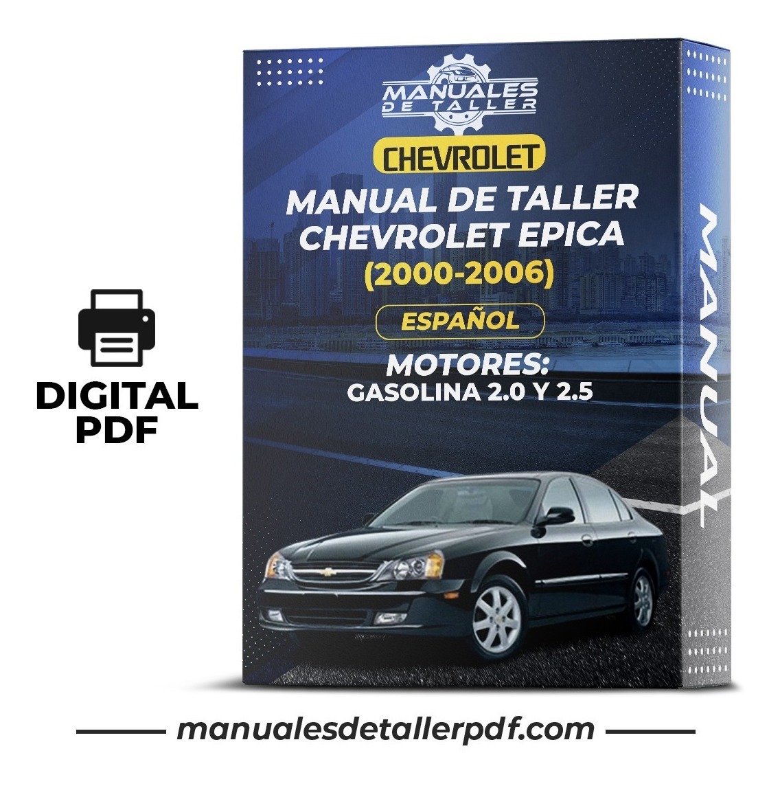 D_624930-MLC50668021787_072022-F.jpg Manual De Taller Chevrolet Epica (2000-2006) Español - Image 1