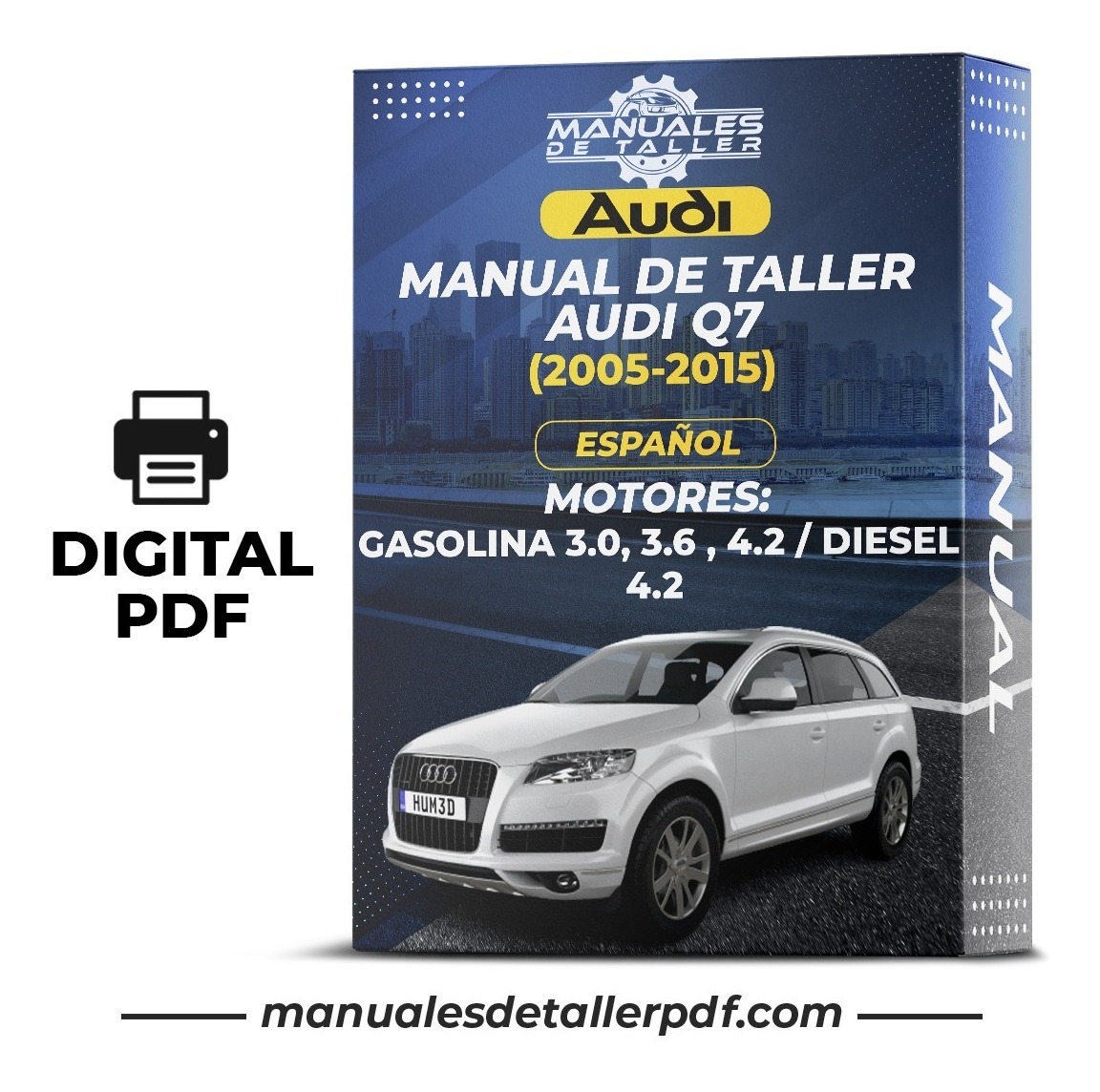 D_626401-MLC50632084677_072022-F.jpg Manual De Taller Audi Q7 (2005-2015) Español - Image 1