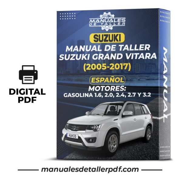 Manual De Taller Suzuki Grand Vitara (2005-2017) Español