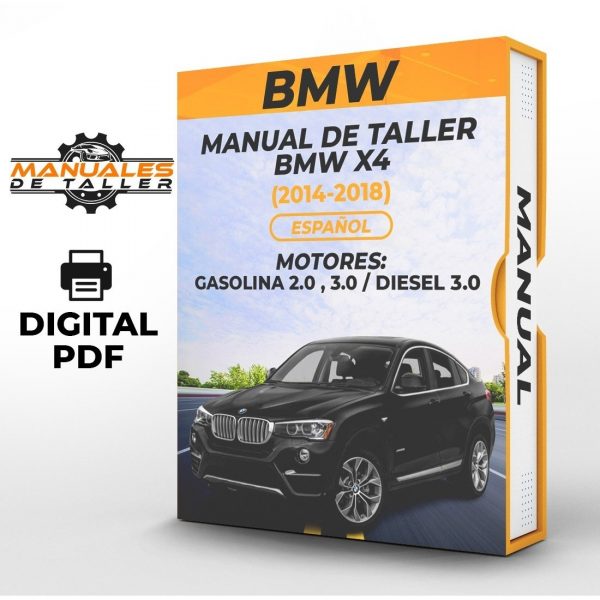 Manual De Taller Bmw X4 (2014-2018) Español