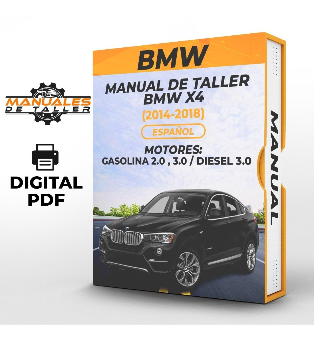 D_626620-MLC50932698643_072022-F.jpg Manual De Taller Bmw X4 (2014-2018) Español - Image 1
