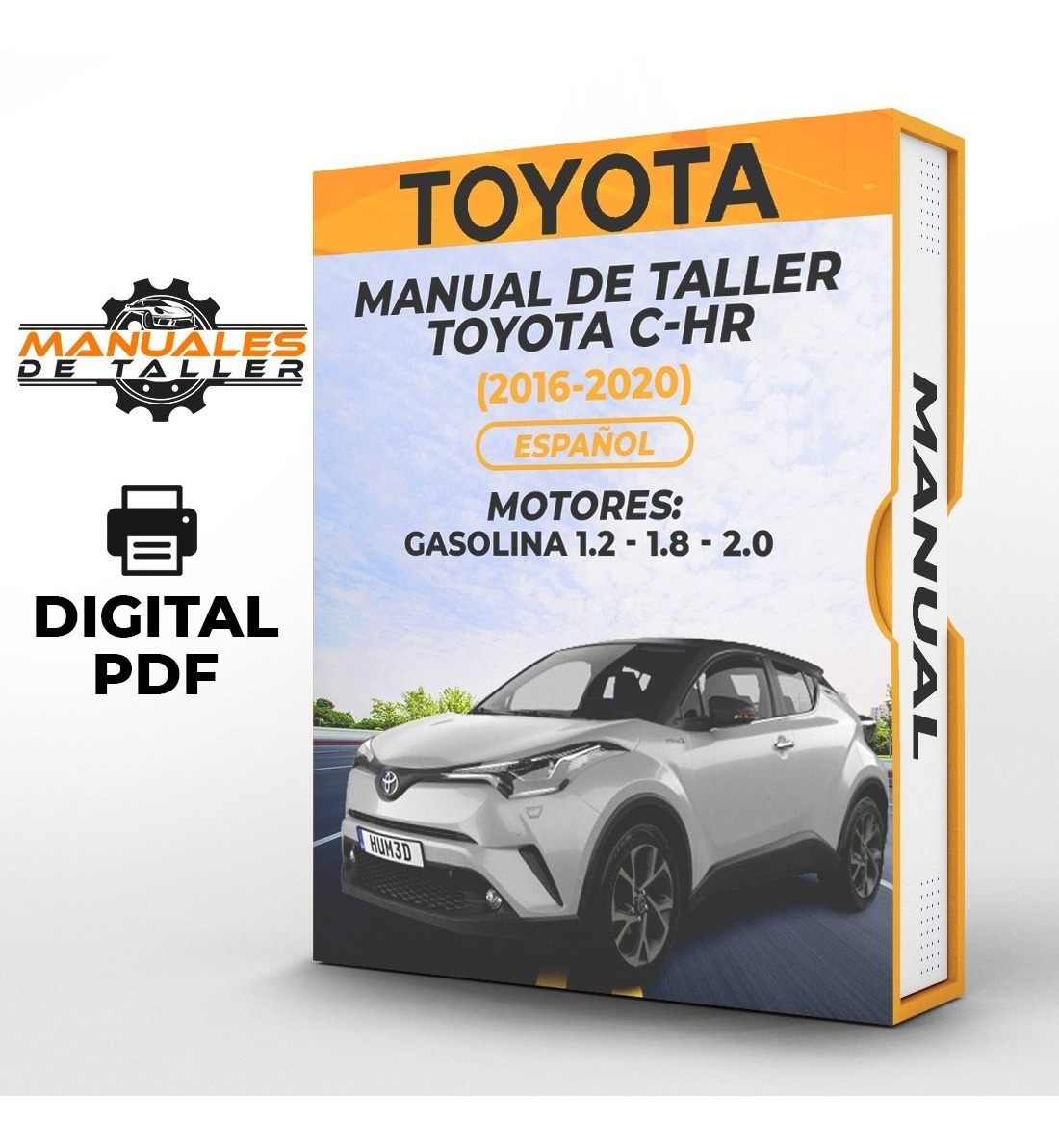 D_626660-MLC50937595574_072022-F.jpg Manual De Taller Toyota C-hr (2016-2020) Espa?ol - Image 1