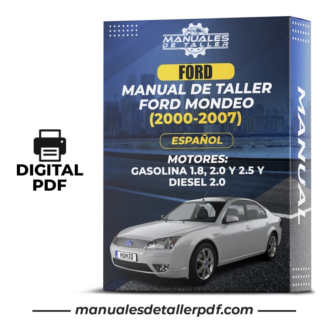 D_627215-MLC50674376384_072022-F.jpg Manual De Taller Ford Mondeo (2000-2007) Español - Image 1