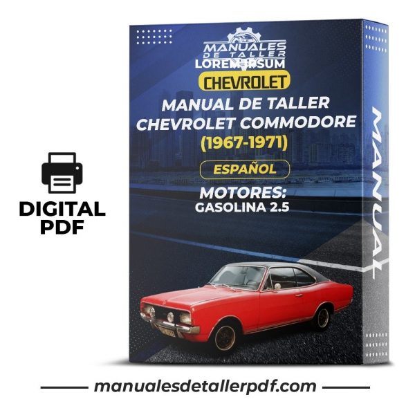 Manual De Taller Chevrolet Commodore (1967-1971) Español