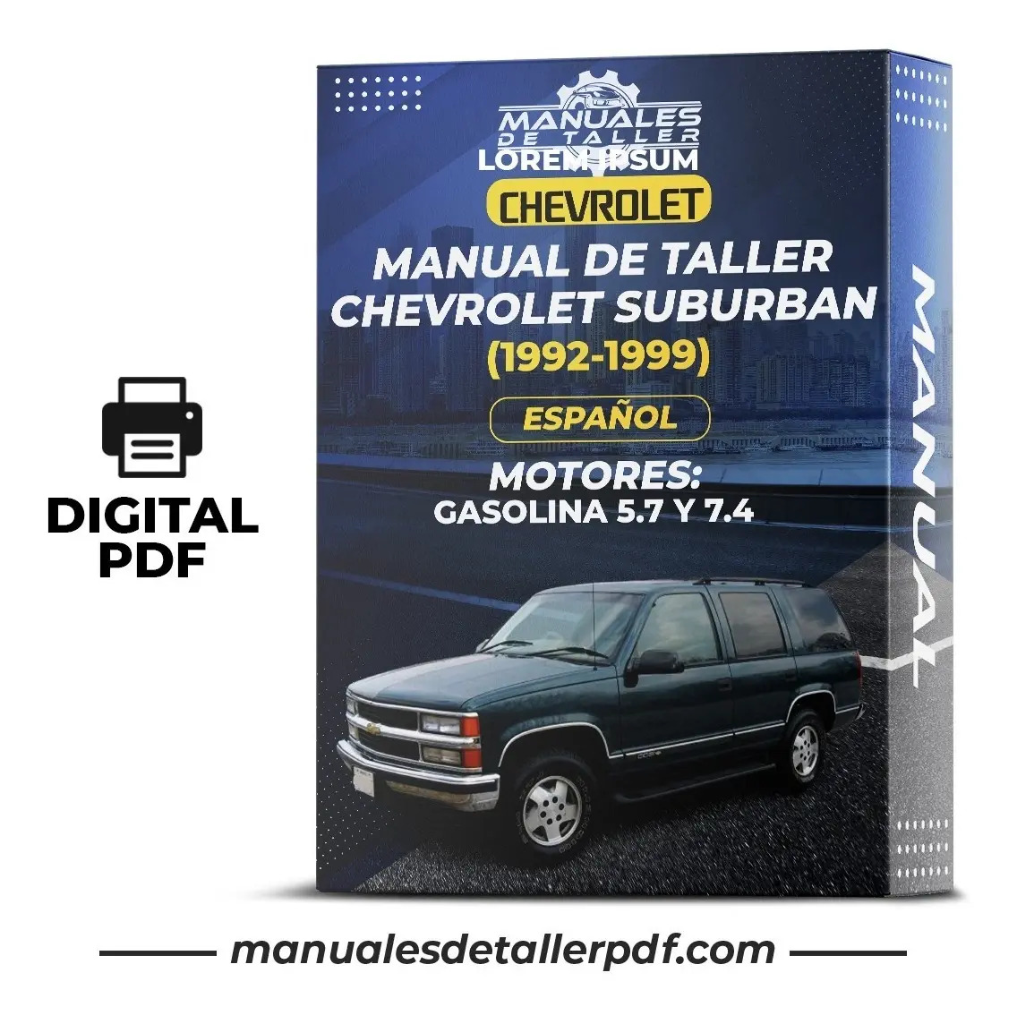 D_634716-MLC50668118654_072022-F.jpg Manual De Taller Chevrolet Suburban (1992-1999) Español - Image 1