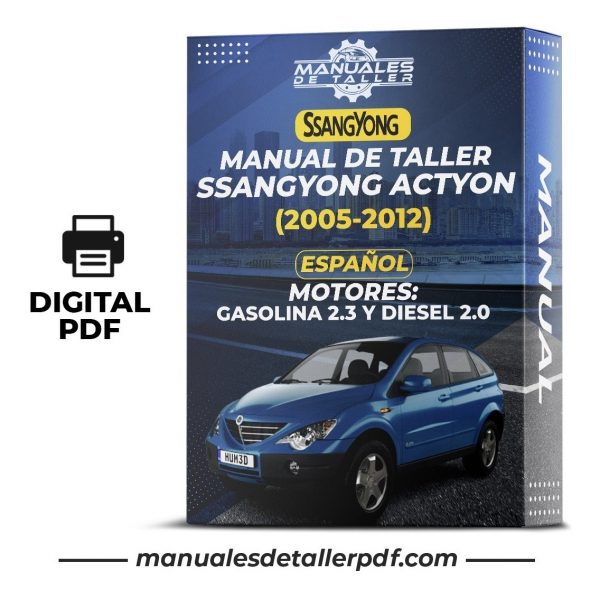 Manual De Taller Ssangyong Actyon (2005-2012) Español