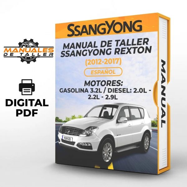 Manual De Taller Ssangyong Rexton (20122017) Español