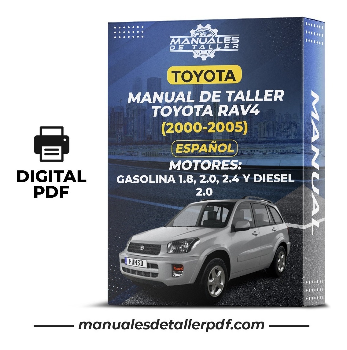 D_645187-MLC50716582249_072022-F.jpg Manual De Taller Toyota Rav4 (2000-2005) Espa?ol - Image 1