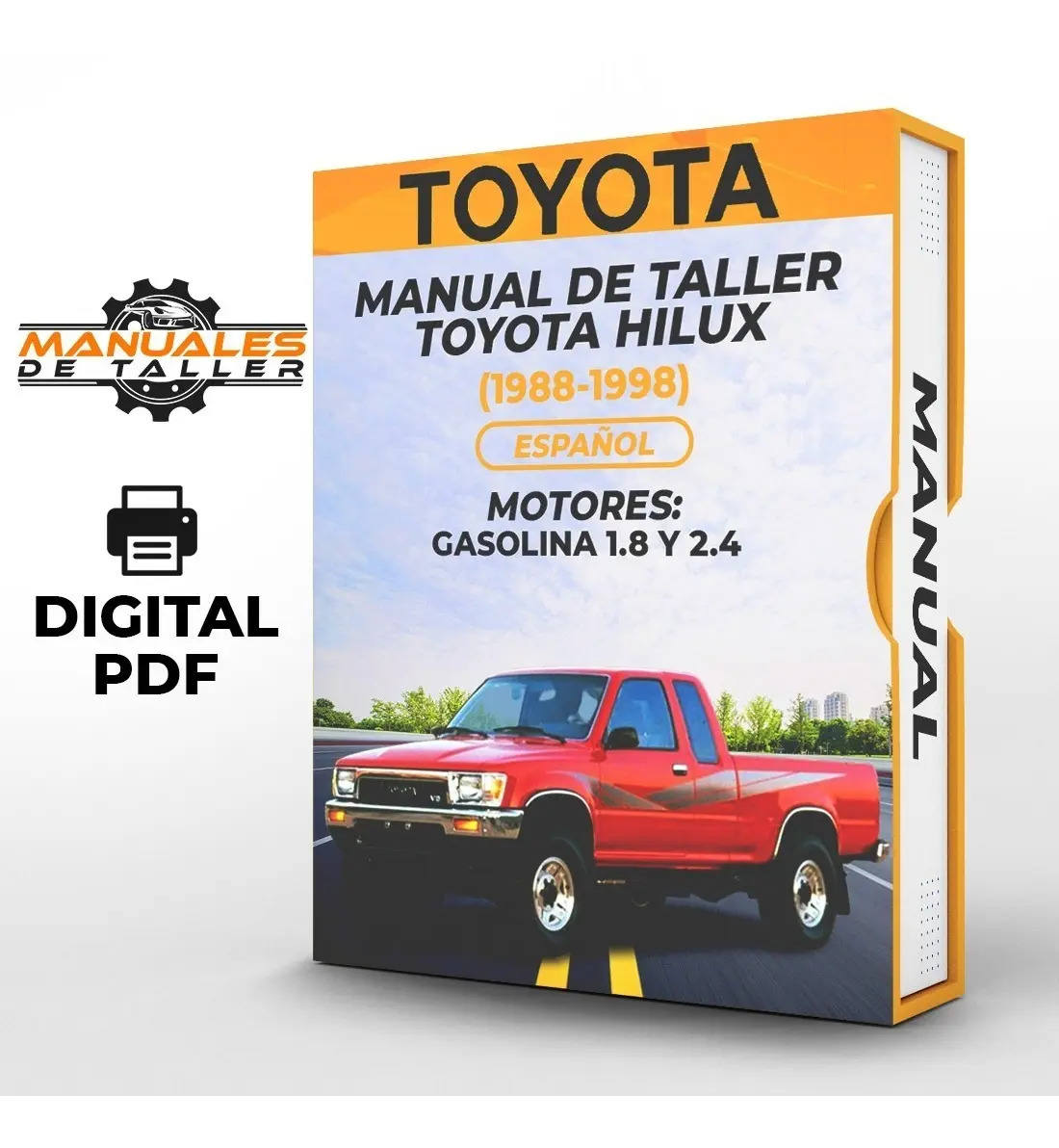D_647139-MLC50937395829_072022-F.jpg Manual De Taller Toyota Hilux (1988-1998) Espa?ol - Image 1