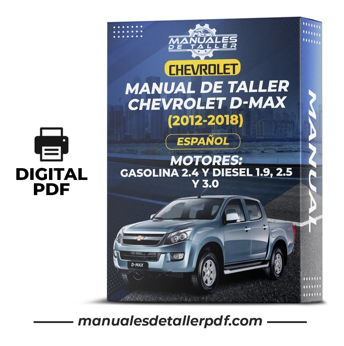 D_648350-MLC50659777542_072022-F.jpg Manual De Taller Chevrolet D-max (2012-2018) Español - Image 1