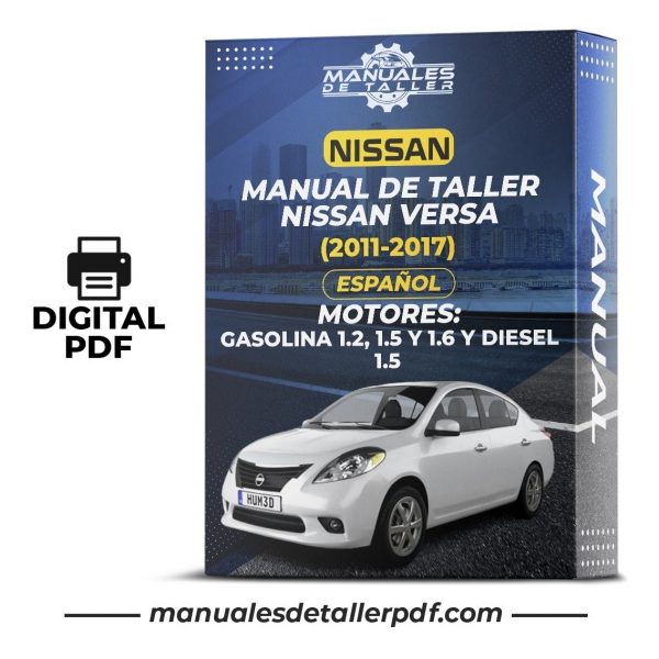 Manual De Taller Nissan Versa (2011-2017) Español