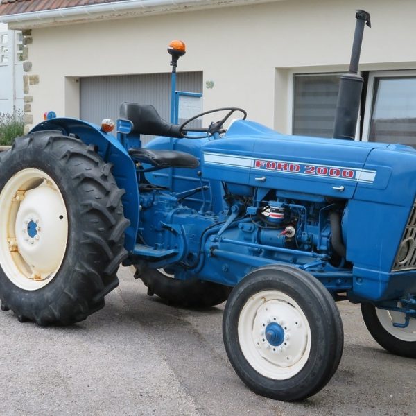 Manual De Taller Ford 2000 Tractor (1965-1975) Inglés
