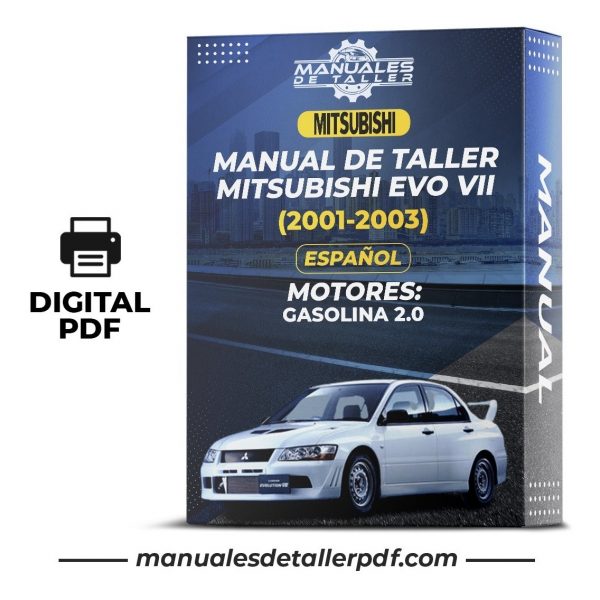 Manual De Taller Mitsubishi Evo Vii (2001-2003) Español