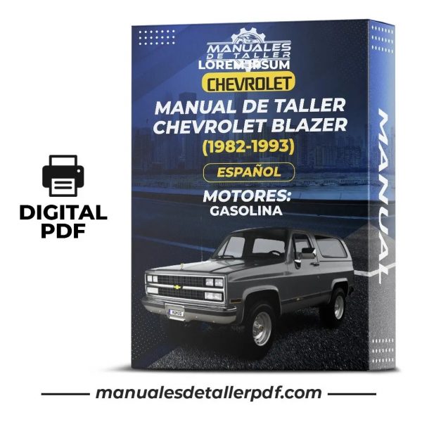 Manual De Taller Chevrolet Blazer (1982-1993) Español