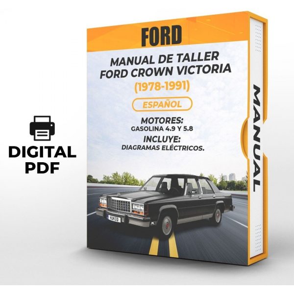 Manual Taller Ford Crown Victoria (1978-1991) Español