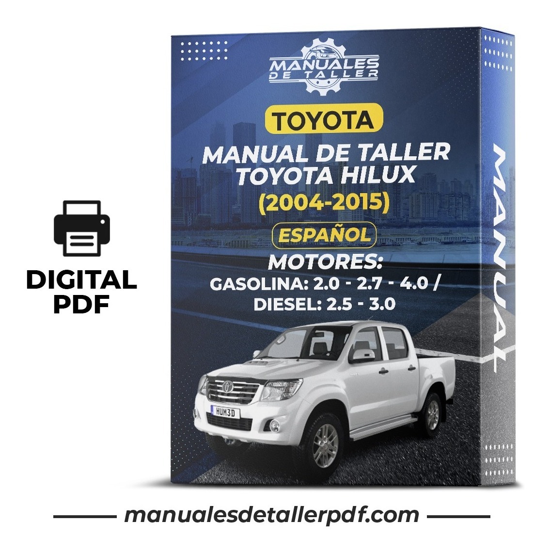 D_656521-MLC50716640179_072022-F.jpg Manual De Taller Toyota Hilux (2004-2015) Espa?ol - Image 1