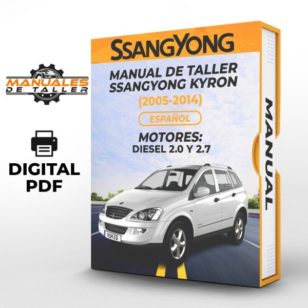 Manual De Taller Ssangyong Kyron (20052014) Español