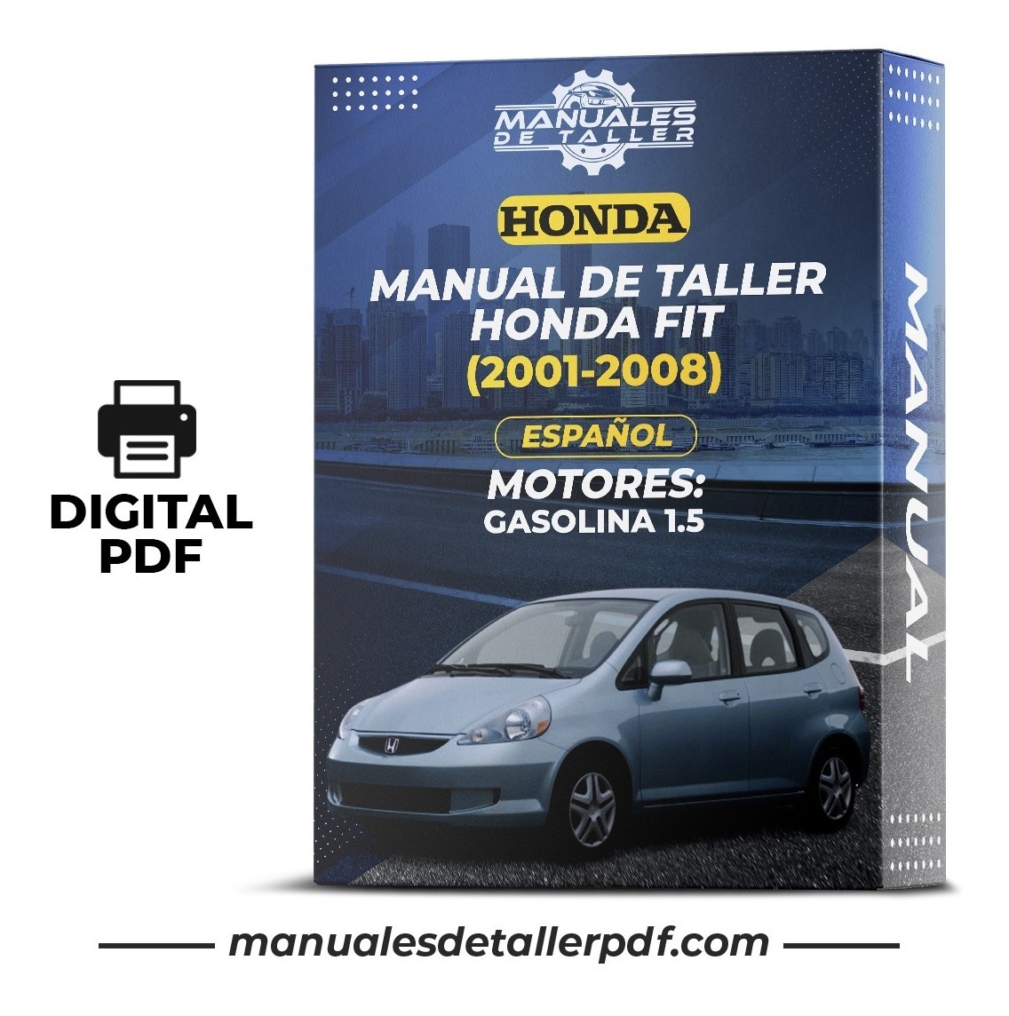 D_663969-MLC50744913747_072022-F.jpg Manual De Taller Honda Fit (2001-2008) Español - Image 1