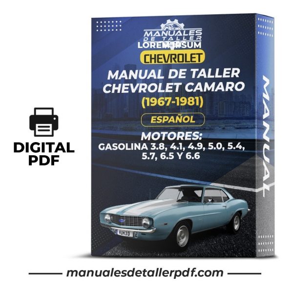 Manual De Taller Chevrolet Camaro (1967-1981) Español