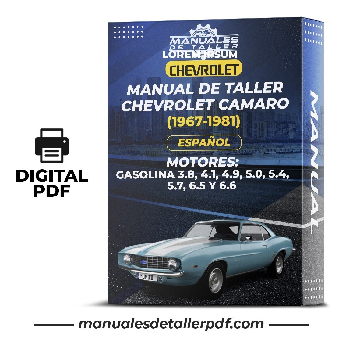 D_669781-MLC50668180148_072022-F.jpg Manual De Taller Chevrolet Camaro (1967-1981) Español - Image 1