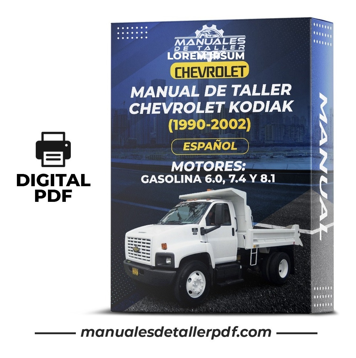 D_673412-MLC50668220469_072022-F.jpg Manual De Taller Chevrolet Kodiak (1990-2002) Español - Image 1