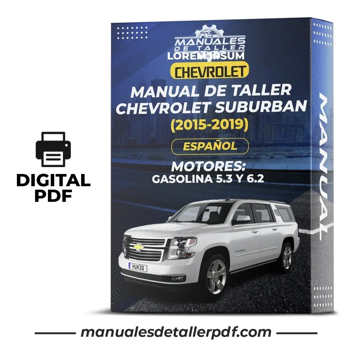 D_675622-MLC50668026794_072022-F.jpg Manual De Taller Chevrolet Suburban (2015-2019) Español - Image 1