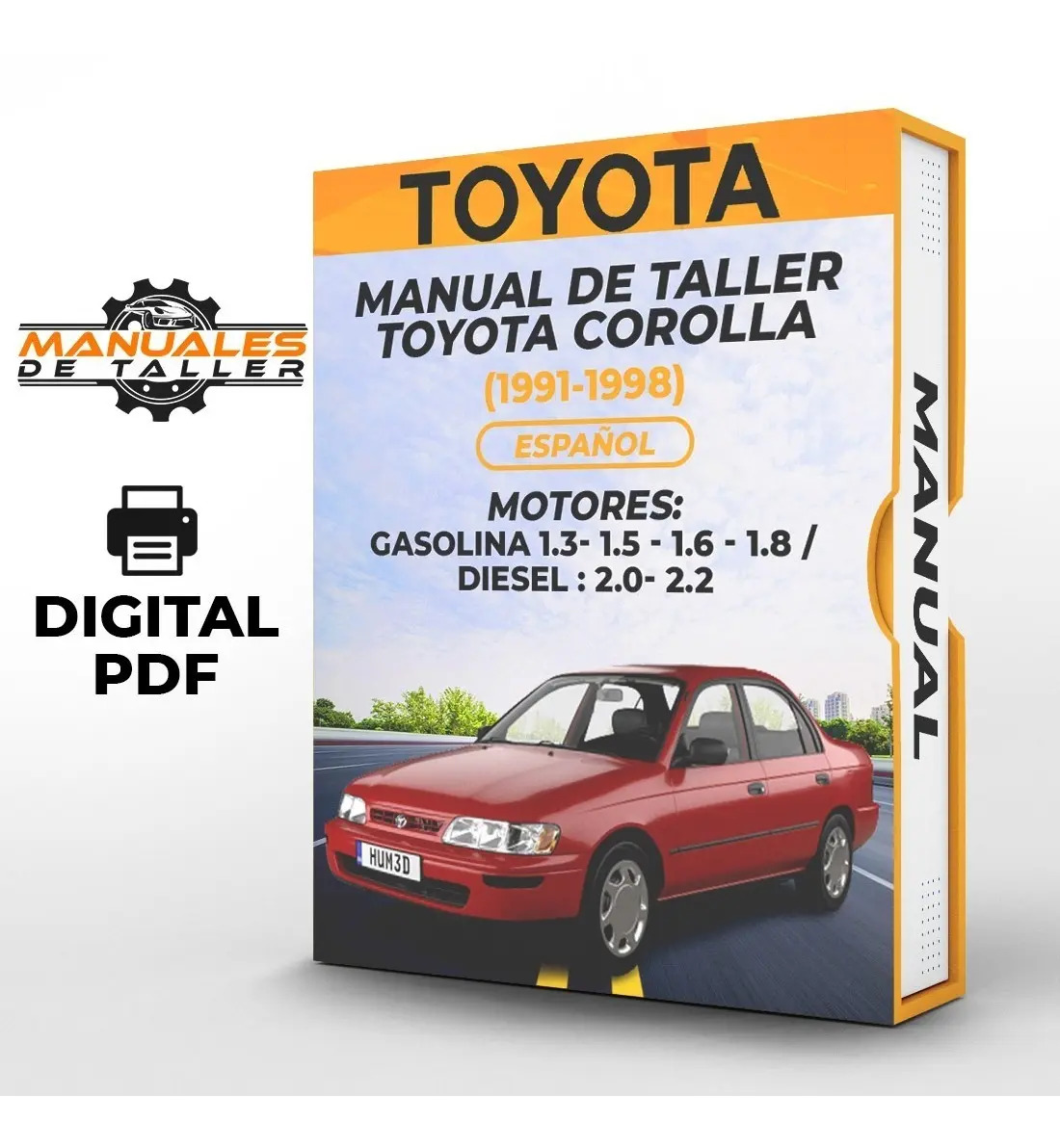 D_680827-MLC50937600528_072022-F.jpg Manual De Taller Toyota Corolla (1991-1998) Espa?ol - Image 1