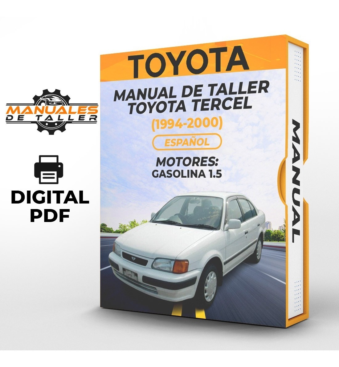 D_683851-MLC50937450715_072022-F.jpg Manual De Taller Toyota Tercel (1994-2000) Espa?ol - Image 1