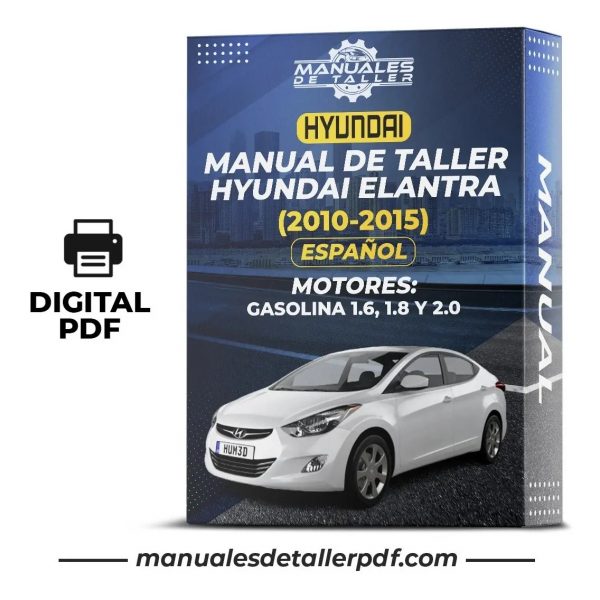 Manual De Taller Hyundai Elantra (2010-2015) Español