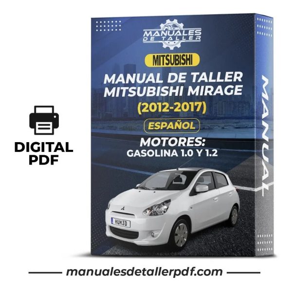 Manual De Taller Mitsubishi Mirage (2012-2017) Español