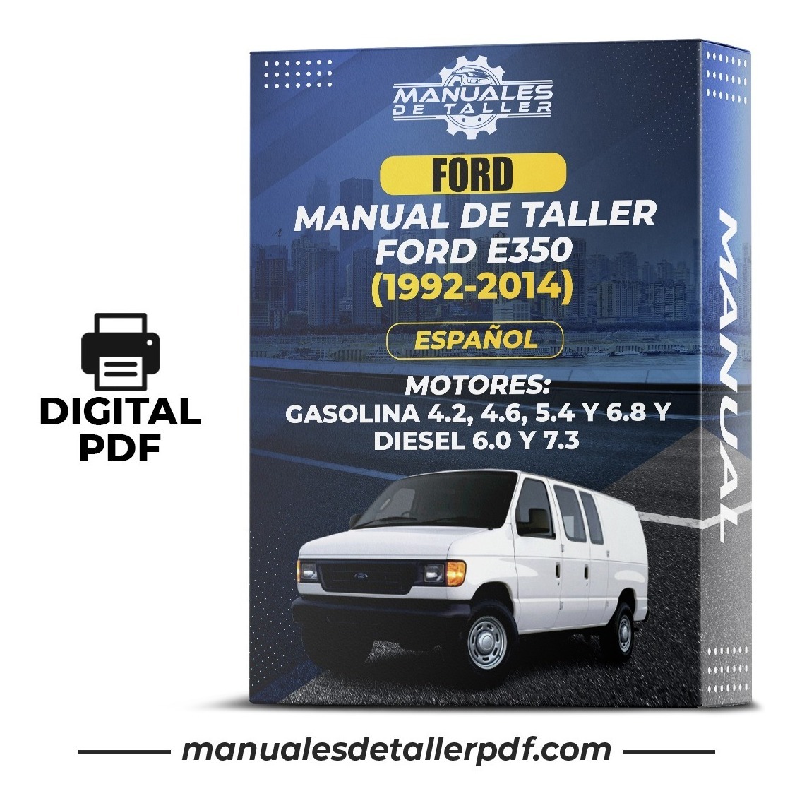 D_689087-MLC50674188414_072022-F.jpg Manual De Taller Ford E350 (1992-2014) Español - Image 1