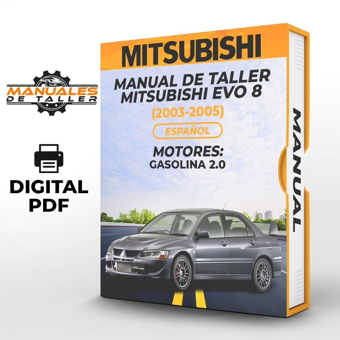 D_697604-MLC50938196929_072022-F.jpg Manual De Taller Mitsubishi Evo 8 (2003-2005) Español - Image 1