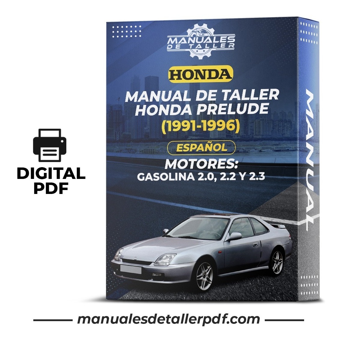 D_699016-MLC50744933007_072022-F.jpg Manual De Taller Honda Prelude (1991-1996) Español - Image 1