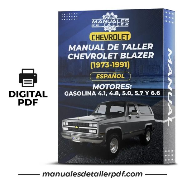 Manual De Taller Chevrolet Blazer (1973-1991) Español