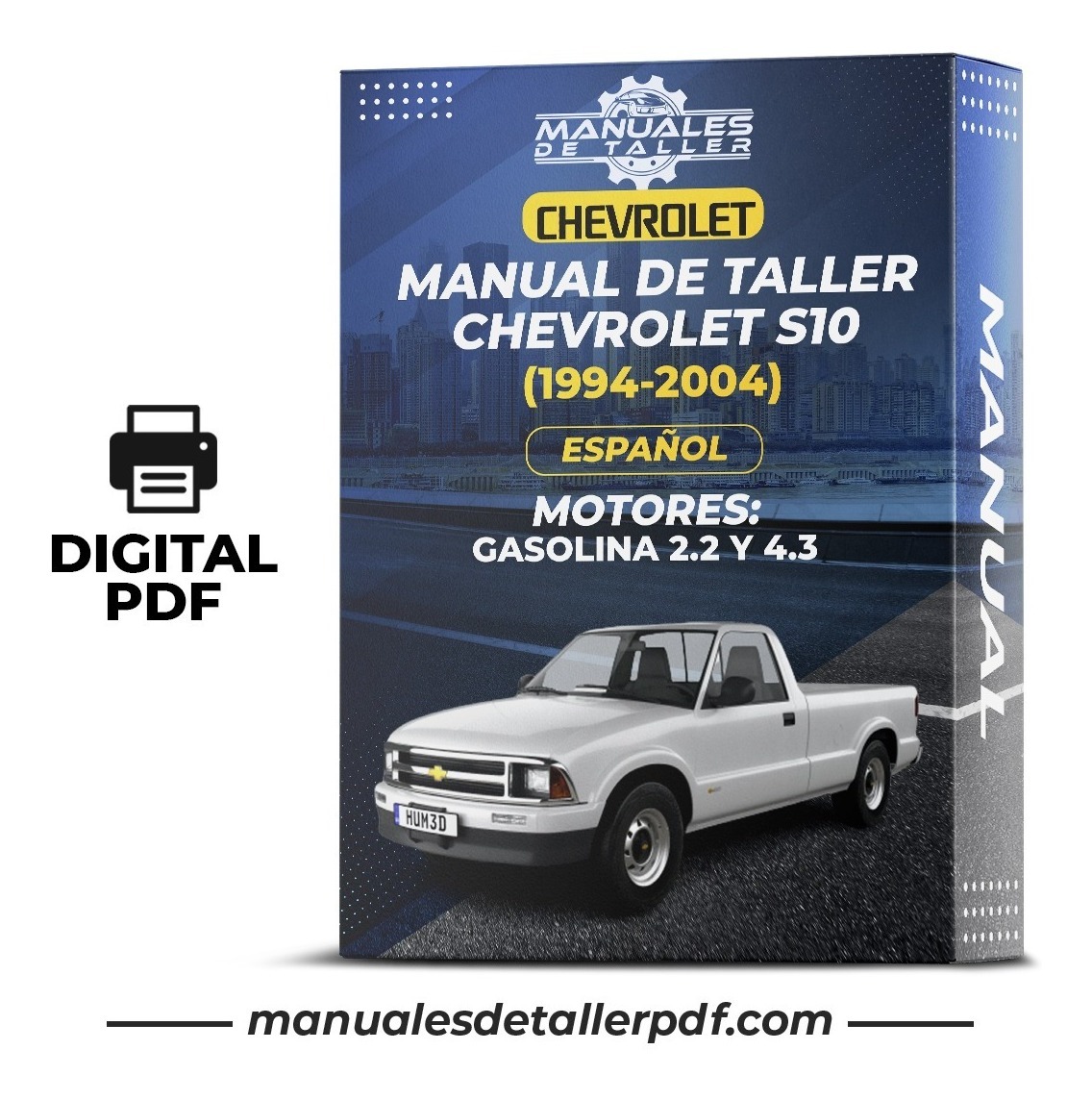 D_700357-MLC50659816119_072022-F.jpg Manual De Taller Chevrolet S10 (1994-2004) Español - Image 1