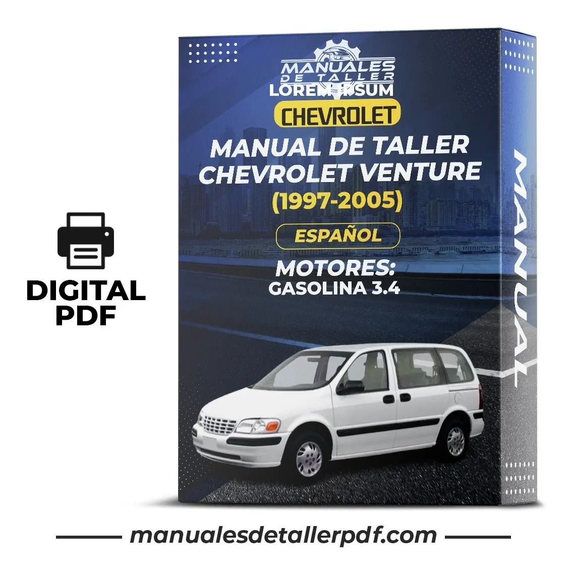 D_700723-MLC50668104272_072022-F.jpg Manual De Taller Chevrolet Venture (1997-2005) Español - Image 1