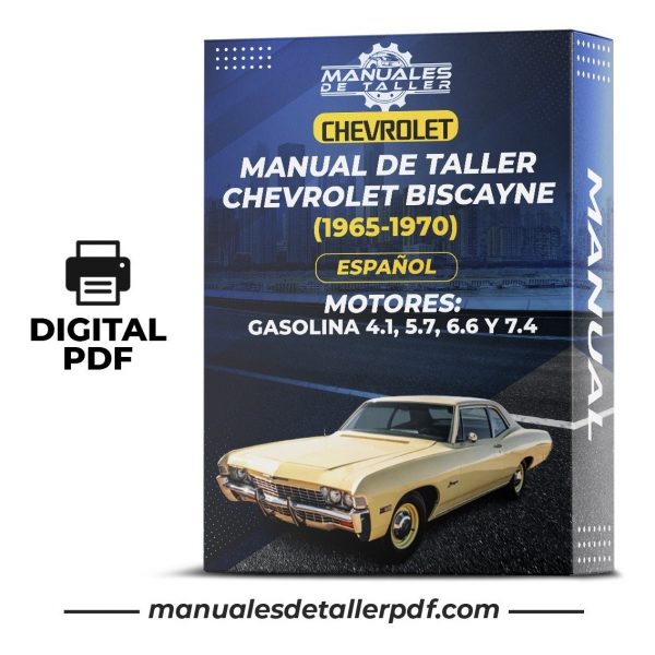 Manual De Taller Chevrolet Biscayne (1965-1970) Español