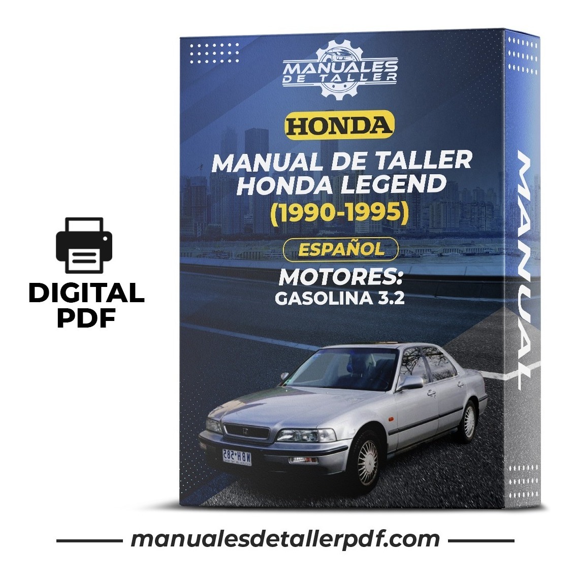 D_703678-MLC50744944652_072022-F.jpg Manual De Taller Honda Legend (1990-1995) Español - Image 1