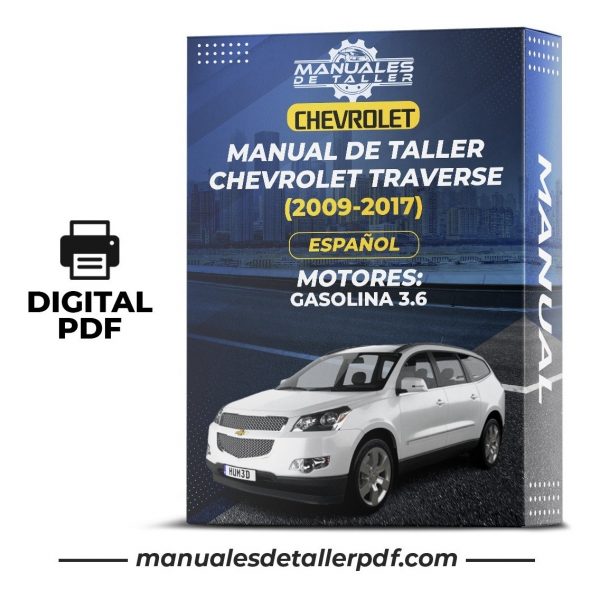 Manual De Taller Chevrolet Traverse (2009-2017) Español