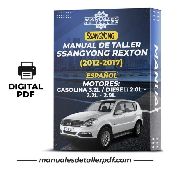 Manual De Taller Ssangyong Rexton (2012-2017) Español