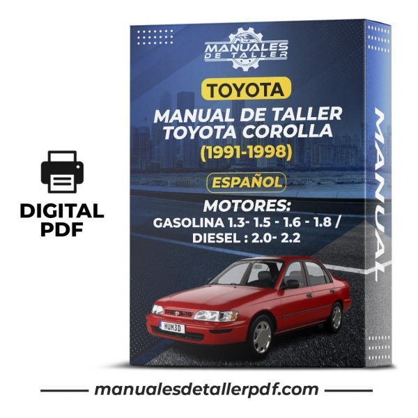 Manual De Taller Toyota Corolla (1991-1998) Espa?ol