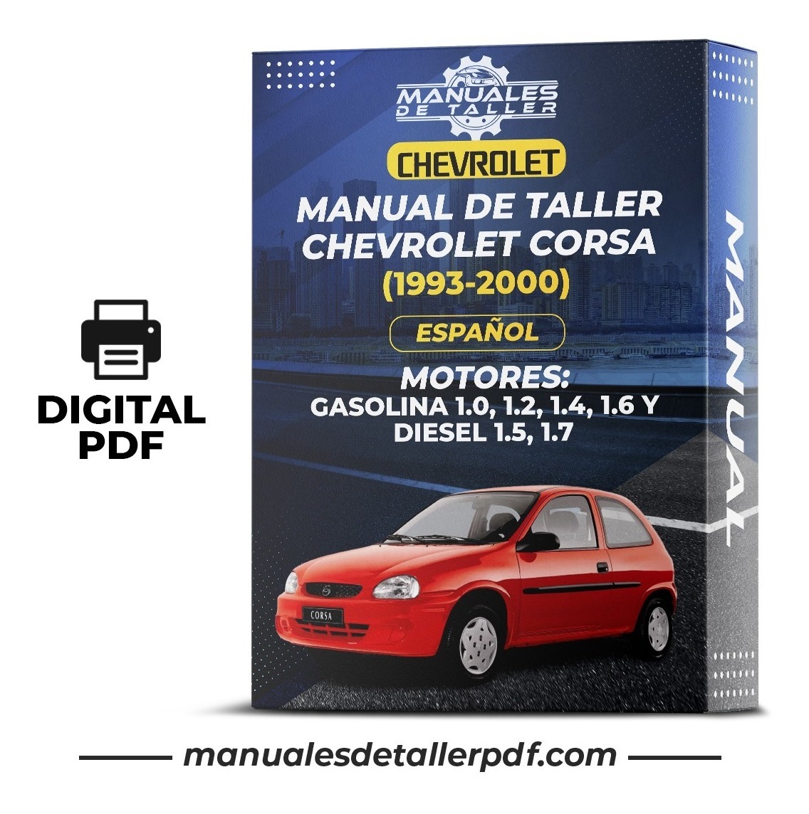 D_711447-MLC50659828004_072022-F.jpg Manual De Taller Chevrolet Corsa (1993-2000) Español - Image 1