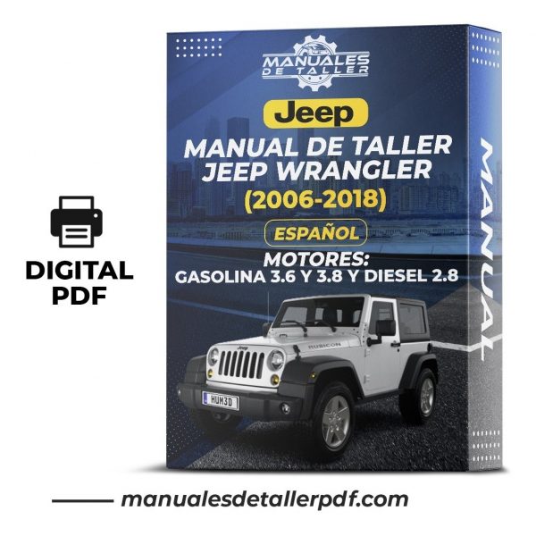 Manual De Taller Jeep Wrangler (2006-2018) Español